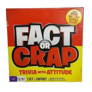 Imagination 2011 Fact Or Crap Trivia With Attitude Card Game Complete